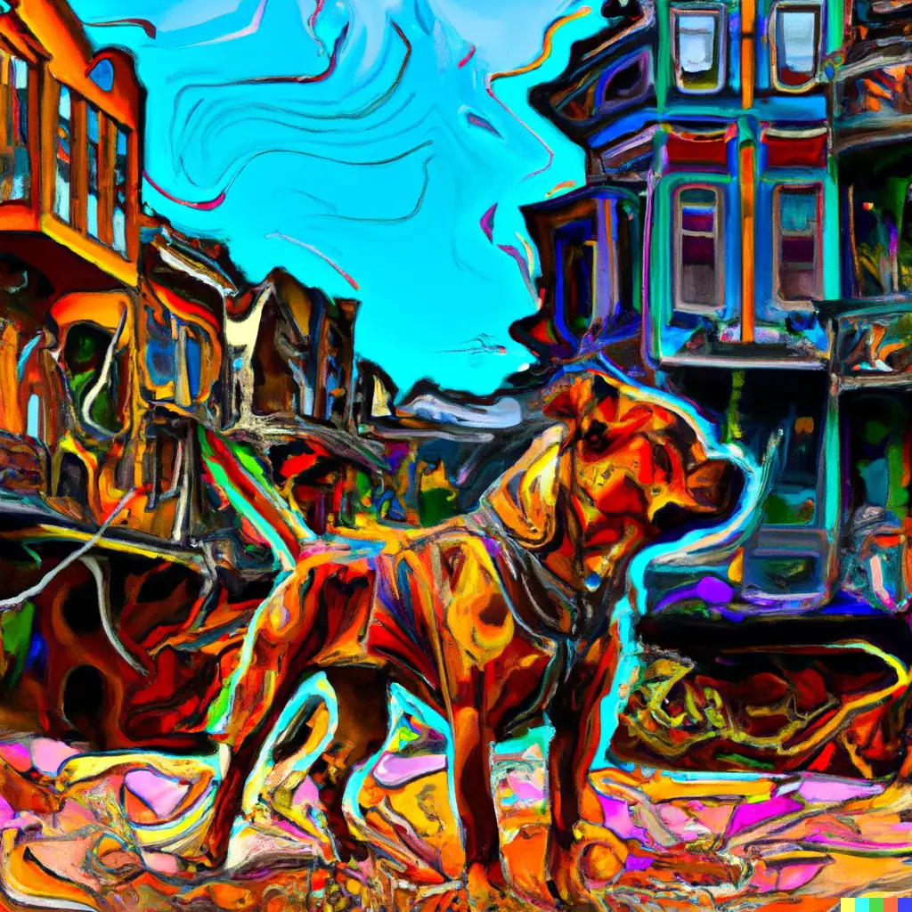 Vibrant colorful illustration art style option icon for bright Visual Novel story images