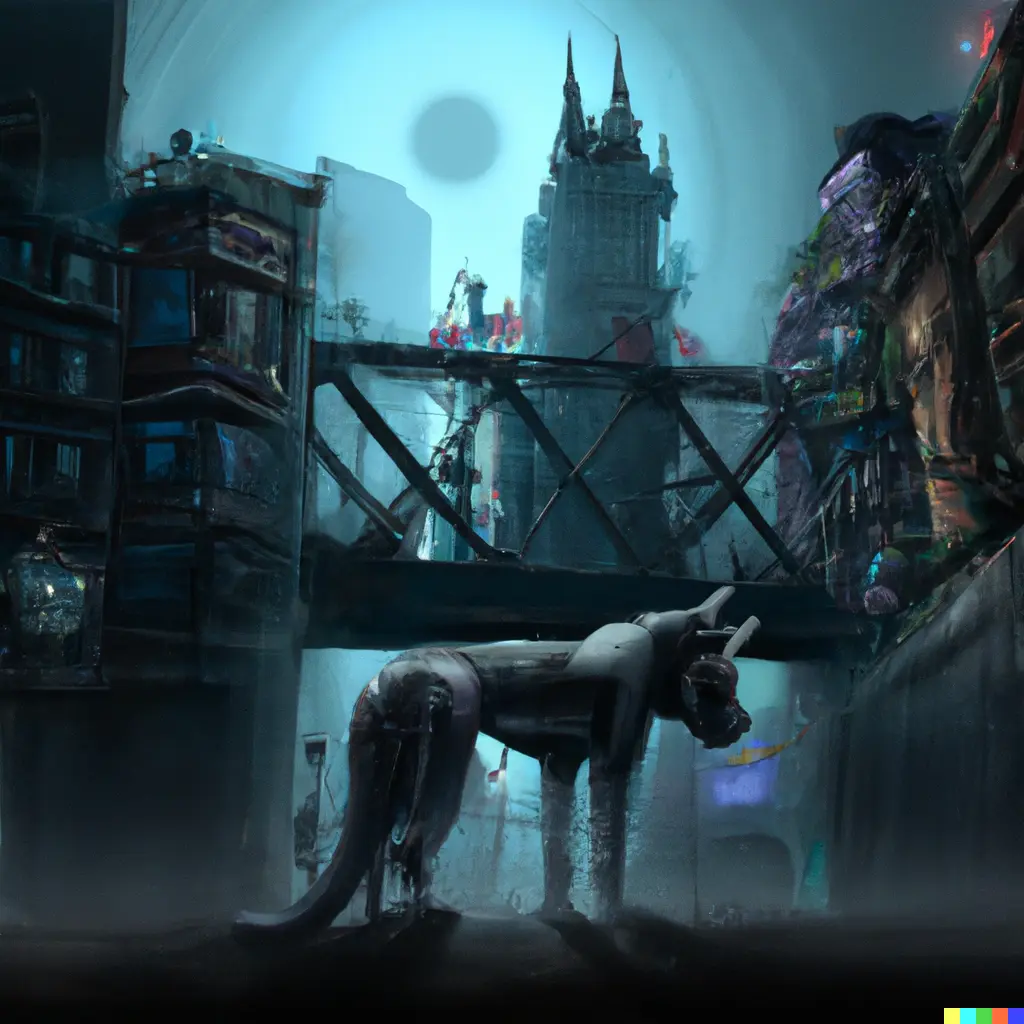 Spooky horror illustration art style option icon for eerie Visual Novel story scenes