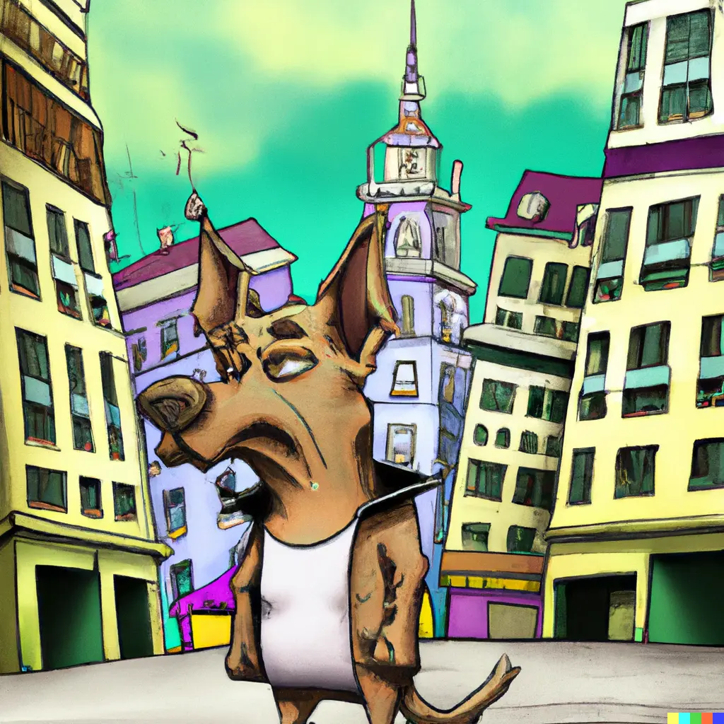 Comic book illustration art style option icon for Visual Novel story images